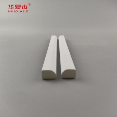 Wholesale Sidelite Stopper White Pvc Moulding Moisture Proof Pvc Profile Indoor Decoration