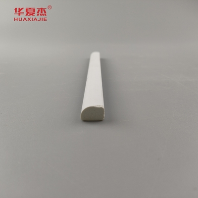 Wholesale Sidelite Stopper White Pvc Moulding Moisture Proof Pvc Profile Indoor Decoration