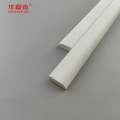 Best selling pvc moulding shoe mould white vinyl 12ft 19x12mm pvc profile eco-friendly
