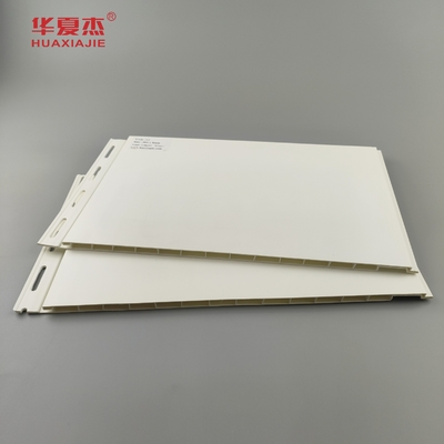 Modern Design Pvc Ceiling Panel 12'' Wall Panel White Color Pvc Sheet Indoor Building Decoration