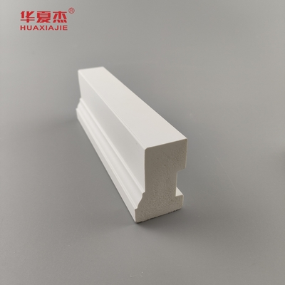Cost Price Wpc Brickmold 2'' Wood Grains Pvc Door Frame Moulding Waterproof Home/office Decor
