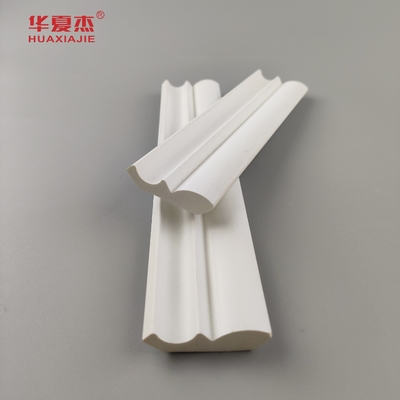 High Quality 25/64 X1-39/64 Crown Pvc Moulding White Waterproof Pvc Profile Indoor Building Decoration