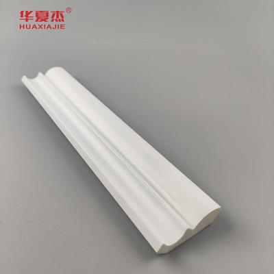 High Quality 25/64 X1-39/64 Crown Pvc Moulding White Waterproof Pvc Profile Indoor Building Decoration