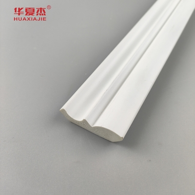 High Quality 25/64 X1-39/64 Crown Pvc Moulding White Waterproof Pvc Profile Indoor Building Decoration