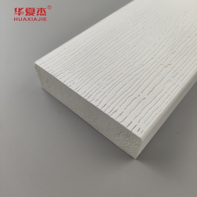 Wholesale Trim Plank White Vinyl 5/4inx4inx12ft Eco-friendly Pvc Foam Moulding Pvc Profle For Residential Decoration