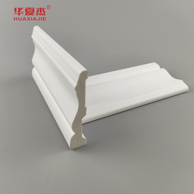 New Product 19/32 X 2-23/32 Colonial Casing Pvc Skirting White Color Base Board For Building Decoration