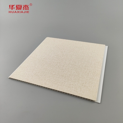 New Design Laminated 250x5mm Pvc Wall Panel Wooden Grain Ceiling Panels Indoor And Exterior Decoration