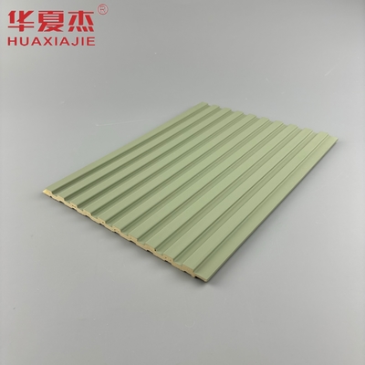 New Design Wpc Fluted Wall Panel Waterproof Laminated Wpc Pvc Anti Scratch Panels For Wall Indoor Decoration