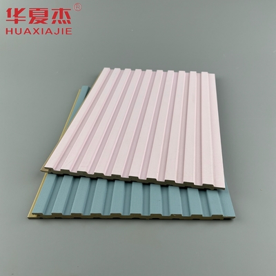 High Quality Wpc Fluted Wall Panel Modern Design Decor Wpc Panel For Wall Apartment Indoor Decoration