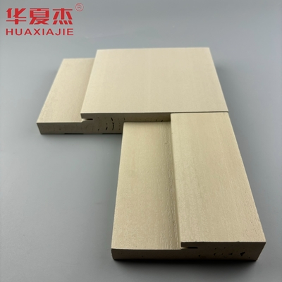 Wholesale Wpc 4-9/16'' Door Jamb Wpc Door Frame  Woodgrain Pattern Wpc Moulding For Building Decoration