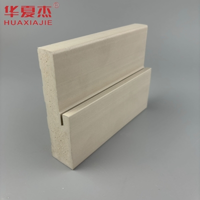 Cost Price 4-9/16'' Wpc Door Jamb Waterproof Smooth Proof Door Frame Wpc Hotel Indoor And Outdoor Decoration