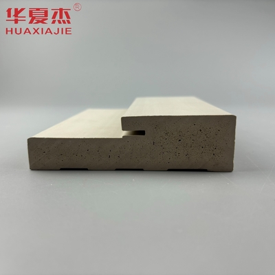 Cost Price 4-9/16'' Wpc Door Jamb Waterproof Smooth Proof Door Frame Wpc Hotel Indoor And Outdoor Decoration