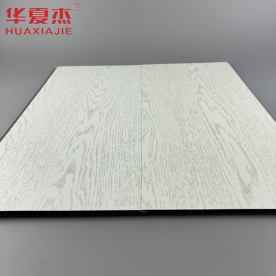 Best Selling Laminated White  Pvc Wall Panel Simulated Wood Grain Pvc Ceiling Decor Panel For Apartment