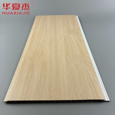 Modern Design Oak Color Pvc Wall Panel U-shaped Pvc Interior Panel Moisture Proof Building Material