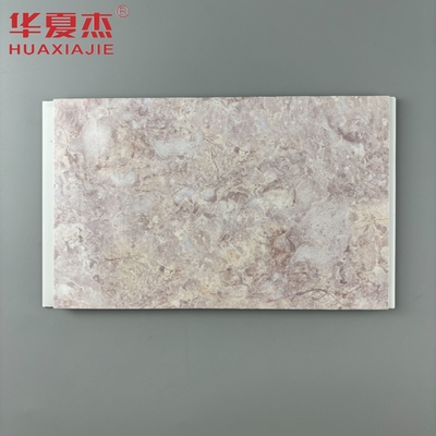 Durable Pearlescent Hot Stamping Pvc Wall Panel Prink Marble Decoration Panel For Wall Pvc Residential Decor