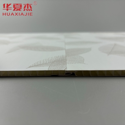 Customized Hot Stamping Pvc Wall Panels Botanical Print Ceiling Panel Pvc For Bathroom Decoration
