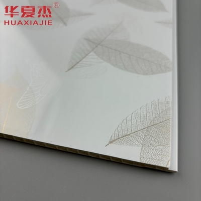 Customized Hot Stamping Pvc Wall Panels Botanical Print Ceiling Panel Pvc For Bathroom Decoration