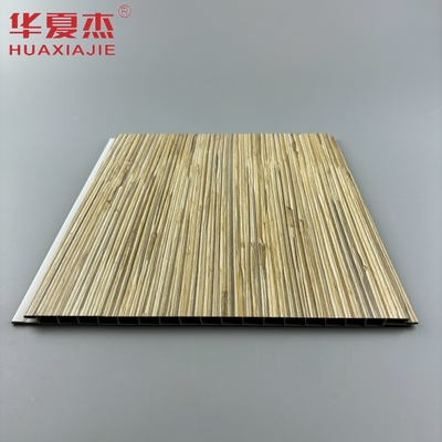Modern Design Wood Grains Pvc Wall Panel Laminated Surface Ceiling Panel Decoration For Home Interior And Exterior
