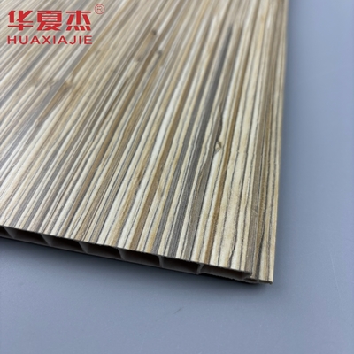 Modern Design Wood Grains Pvc Wall Panel Laminated Surface Ceiling Panel Decoration For Home Interior And Exterior