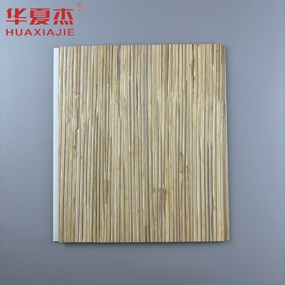 Modern Design Wood Grains Pvc Wall Panel Laminated Surface Ceiling Panel Decoration For Home Interior And Exterior
