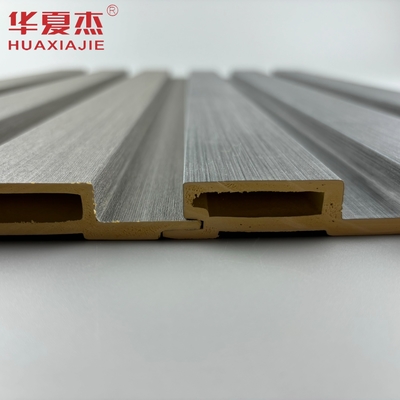 New Product Explosion Wpc Fluted Wall Panel Moisture Proof Pvc Decor Wall Panel Building Material