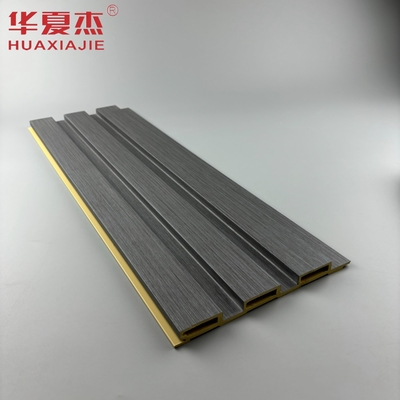 New Product Explosion Wpc Fluted Wall Panel Moisture Proof Pvc Decor Wall Panel Building Material