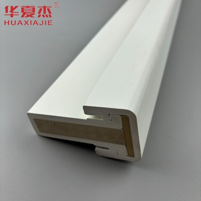 Wholesale New Product Wpc Mullpost LVL Reinforce Wpc Door Frame Pvc Door Jamb  Building Decoration