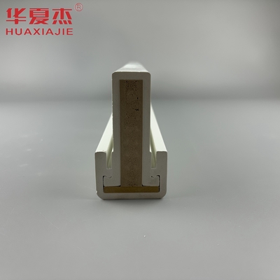 Wholesale New Product Wpc Mullpost LVL Reinforce Wpc Door Frame Pvc Door Jamb  Building Decoration