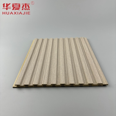 Best Selling Woodgrain Wpc Wall Panel Fluted Pvc Panel Wpc Waterproof Wall Panel For Interior Decoration