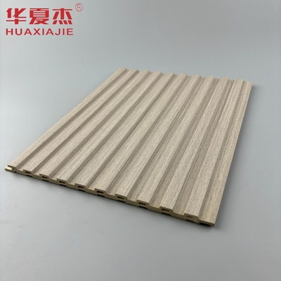 Best Selling Woodgrain Wpc Wall Panel Fluted Pvc Panel Wpc Waterproof Wall Panel For Interior Decoration