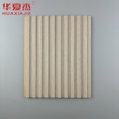 Best Selling Woodgrain Wpc Wall Panel Fluted Pvc Panel Wpc Waterproof Wall Panel For Interior Decoration