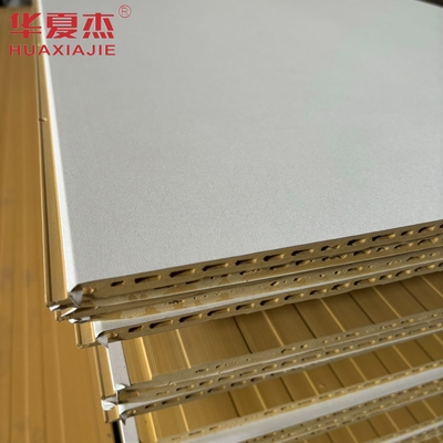High Quality White Wpc Wall Panel 600x9mm Laminated Wpc Board Waterproof Decoration Material