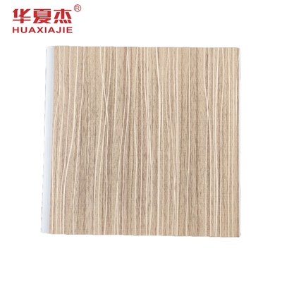 Modern Design Laminated Pvc Wall Panel 250x5mm Pvc Wooden Grains Panel For Living Room Decor