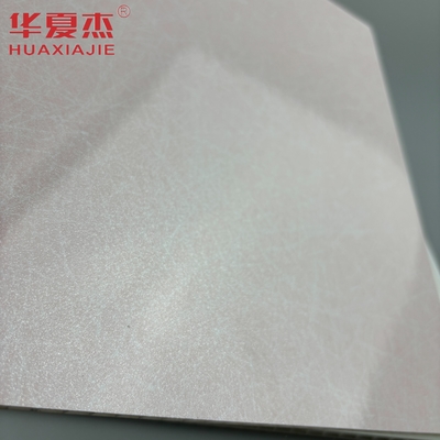 Hot Stamping Pink Store Pvc Wall Panel High Gloss Surface Pvc Ceiling Panel Indoor Decoration Hotel