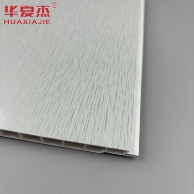 Hot Stamping Pvc Wall Panel Grey Baseboard With Silver Metallic Pattern Ceiling Panel Pvc For Living Room Decoration