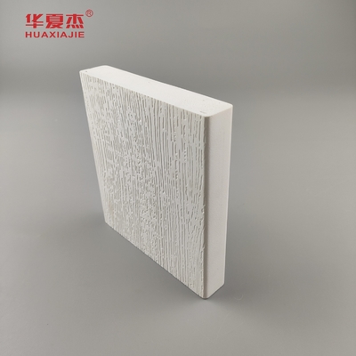 Wooden Pattern PVC Plank White Color Pvc Moulding For Building Decoration