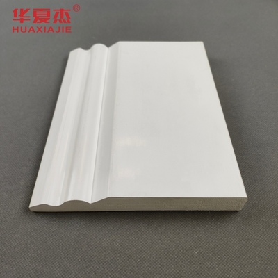 150x20mm Pvc Trim Board White Design Pvc Skirting Pvc Baseboard Interior Decoration