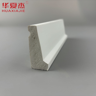 Durable pvc skirting waterproof shingle mould white vinyl 12ft pvc moulding indoor decoration