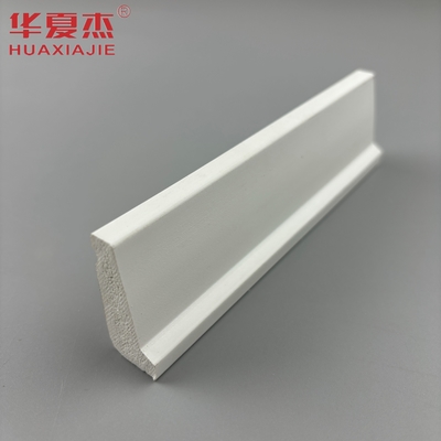 Durable pvc skirting waterproof shingle mould white vinyl 12ft pvc moulding indoor decoration