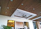 Suspended Wood Plastic Composite Ceiling Panels for Office / Hotel