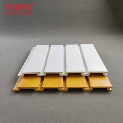 High Durability PVC Slatwall In Customized Lengths Of 4ft And 8ft