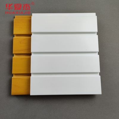 High Durability PVC Slatwall In Customized Lengths Of 4ft And 8ft