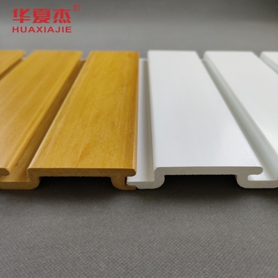High Durability PVC Slatwall In Customized Lengths Of 4ft And 8ft