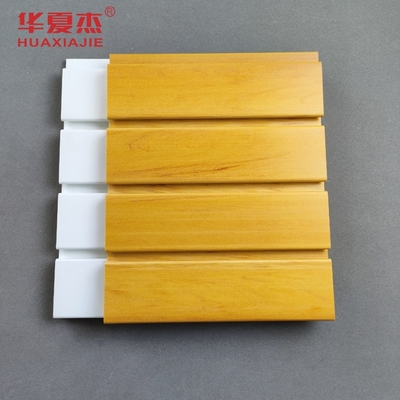 High Durability PVC Slatwall In Customized Lengths Of 4ft And 8ft