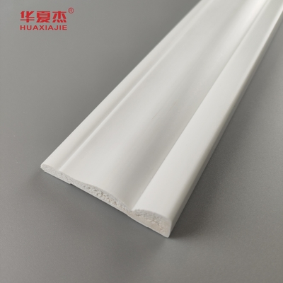 white PVC skirting decoration pvc moulding moisture proof home decoration
