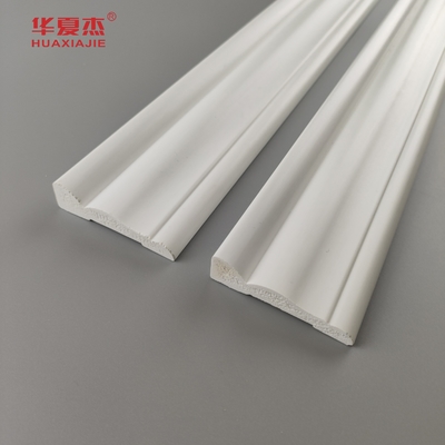 white PVC skirting decoration pvc moulding moisture proof home decoration