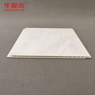 8mm Width Marble Pvc Shower Wall Panels Sheet Waterproof Indoor