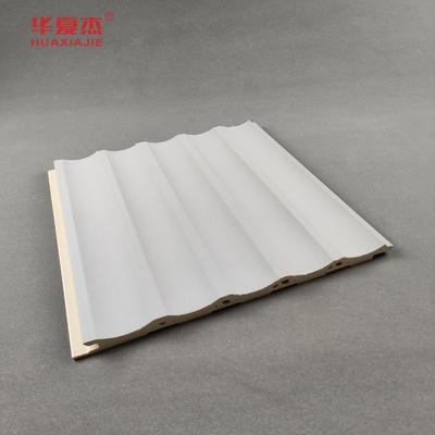 Indoor Decoration Grey Wall Panel Wpc Wood Plastic Composite Durable Material