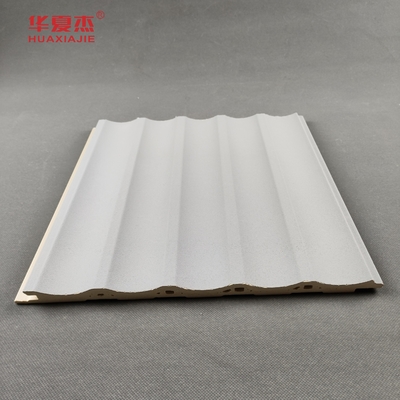 Indoor Decoration Grey Wall Panel Wpc Wood Plastic Composite Durable Material