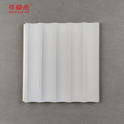 Indoor Decoration Grey Wall Panel Wpc Wood Plastic Composite Durable Material